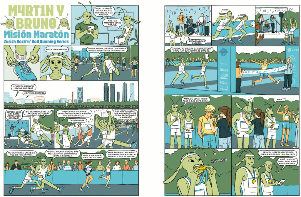 Cómic para el número 88 de la revista Eme21mag